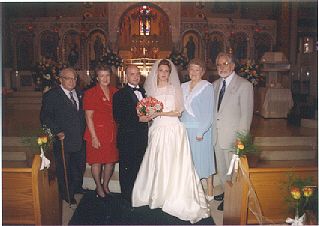 The Marriage of Princess Alexia Lascaris Comnenus to don Carlos Alberto Rodriguez Pena at Saint Sophia Greek Orthodox Cathedral, Miami, Florida.